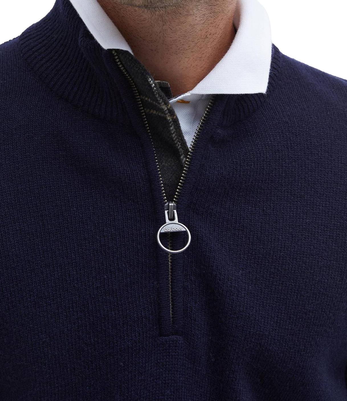 Barbour Cardigan da Uomo - Navy - 262mmkn0837