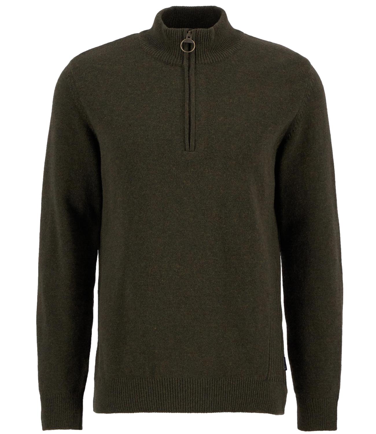 Barbour Cardigan da Uomo - Olive Marl - 262mmkn0837