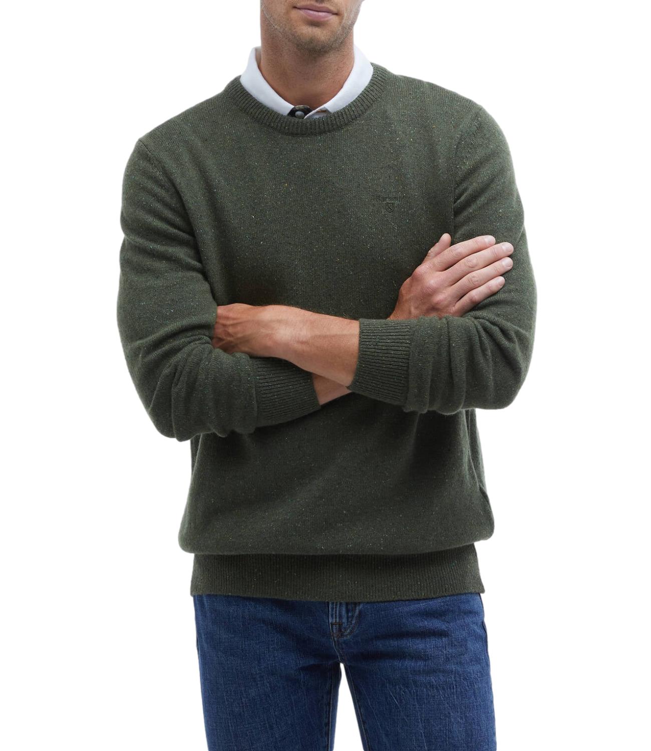 Barbour Maglia da Uomo - Forest - 262mmkn0844