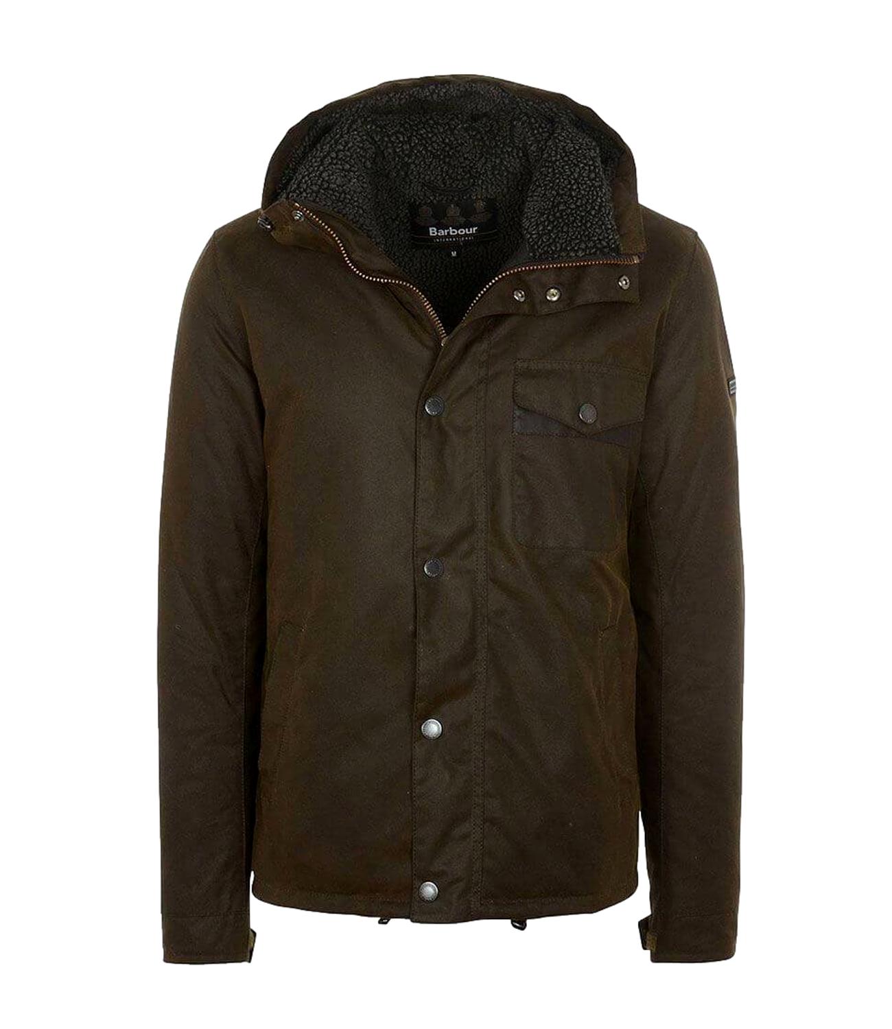 Barbour International Giacca da Uomo - Olive - 262mmwx1372