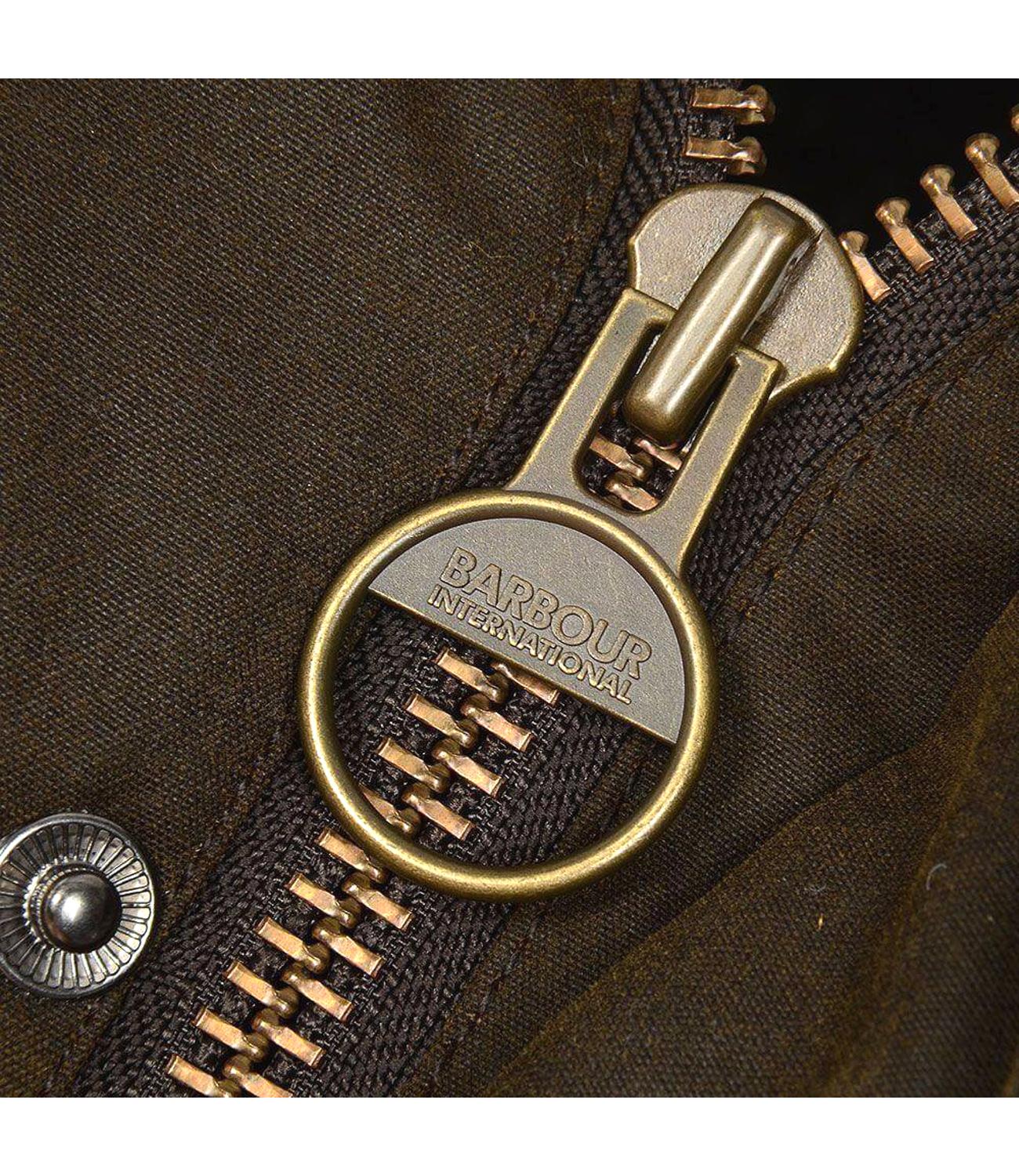 Barbour International Giacca da Uomo - Olive - 262mmwx1372
