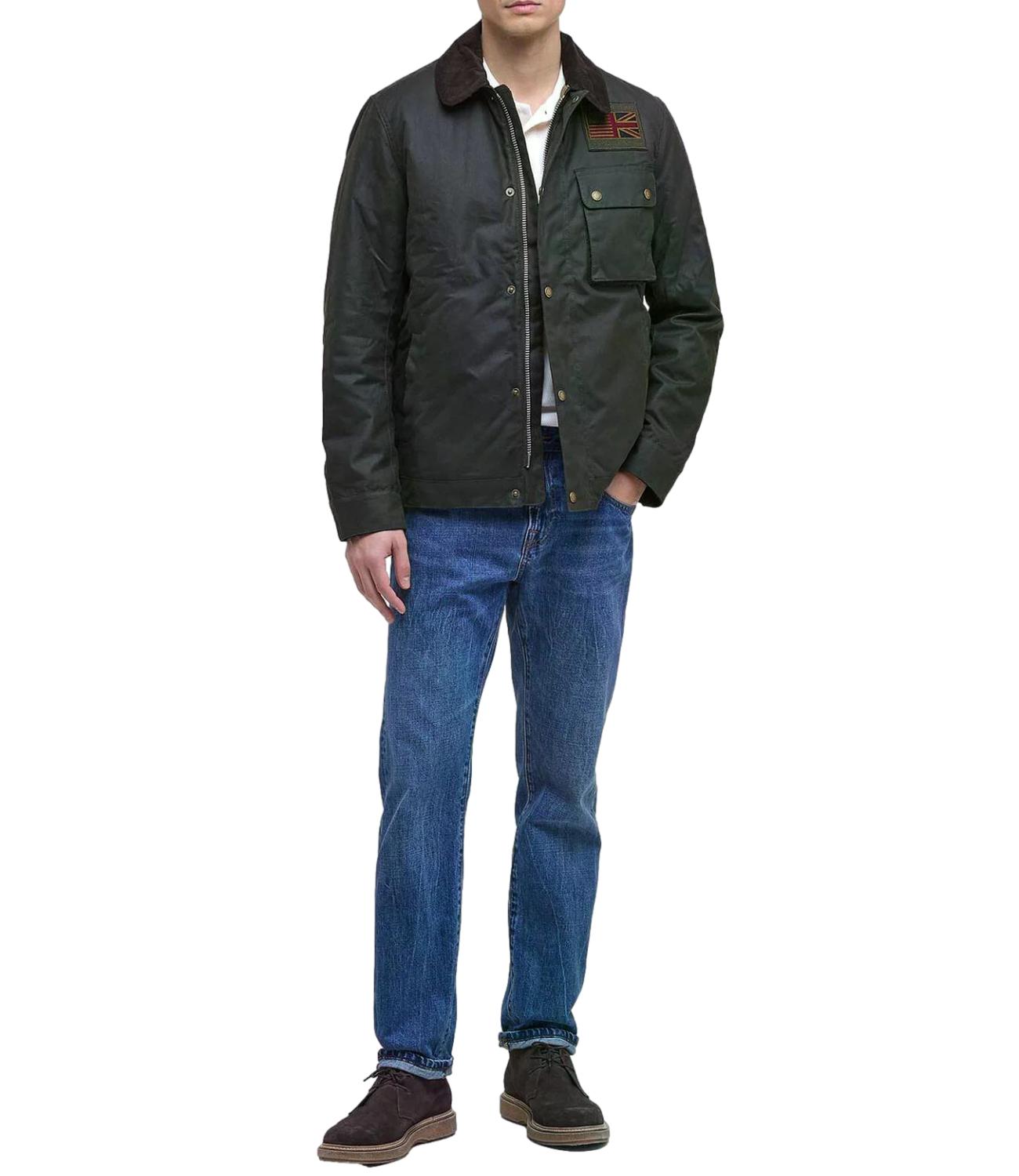 Barbour International Giacca da Uomo - Sage - 262mmwx1853