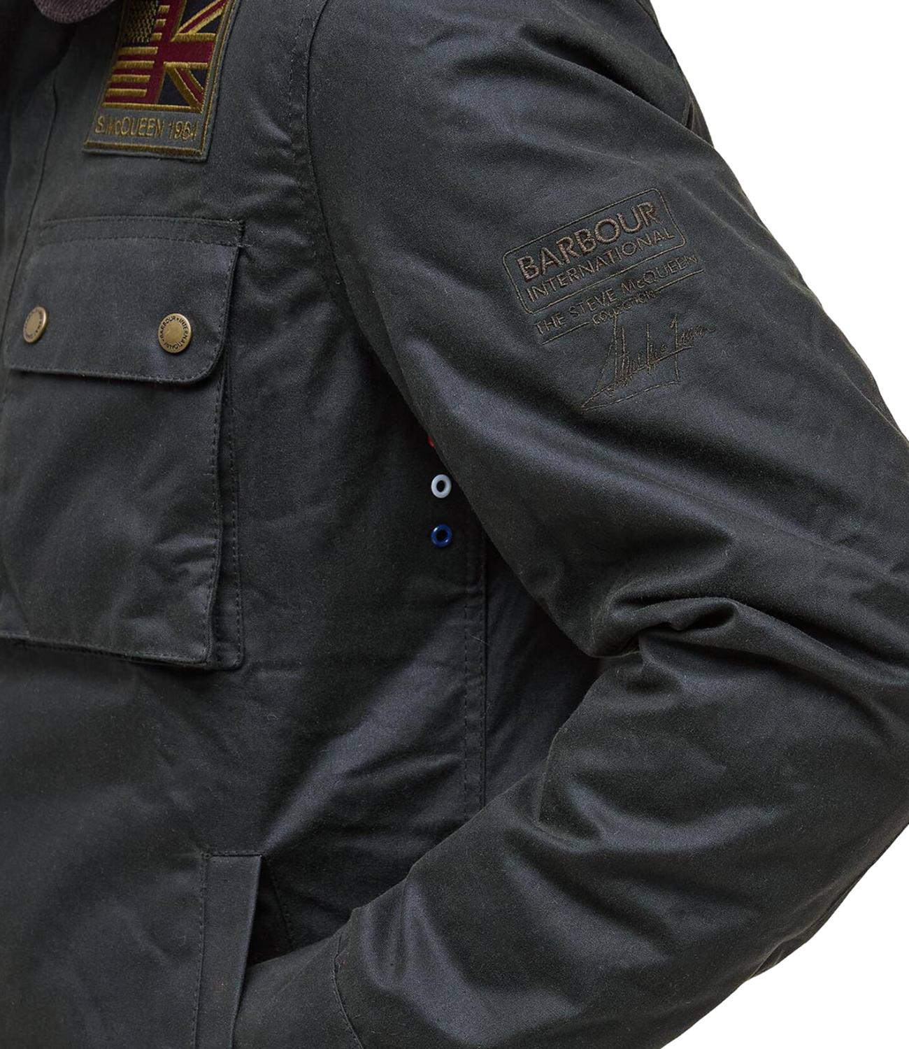 Barbour International Giacca da Uomo - Sage - 262mmwx1853