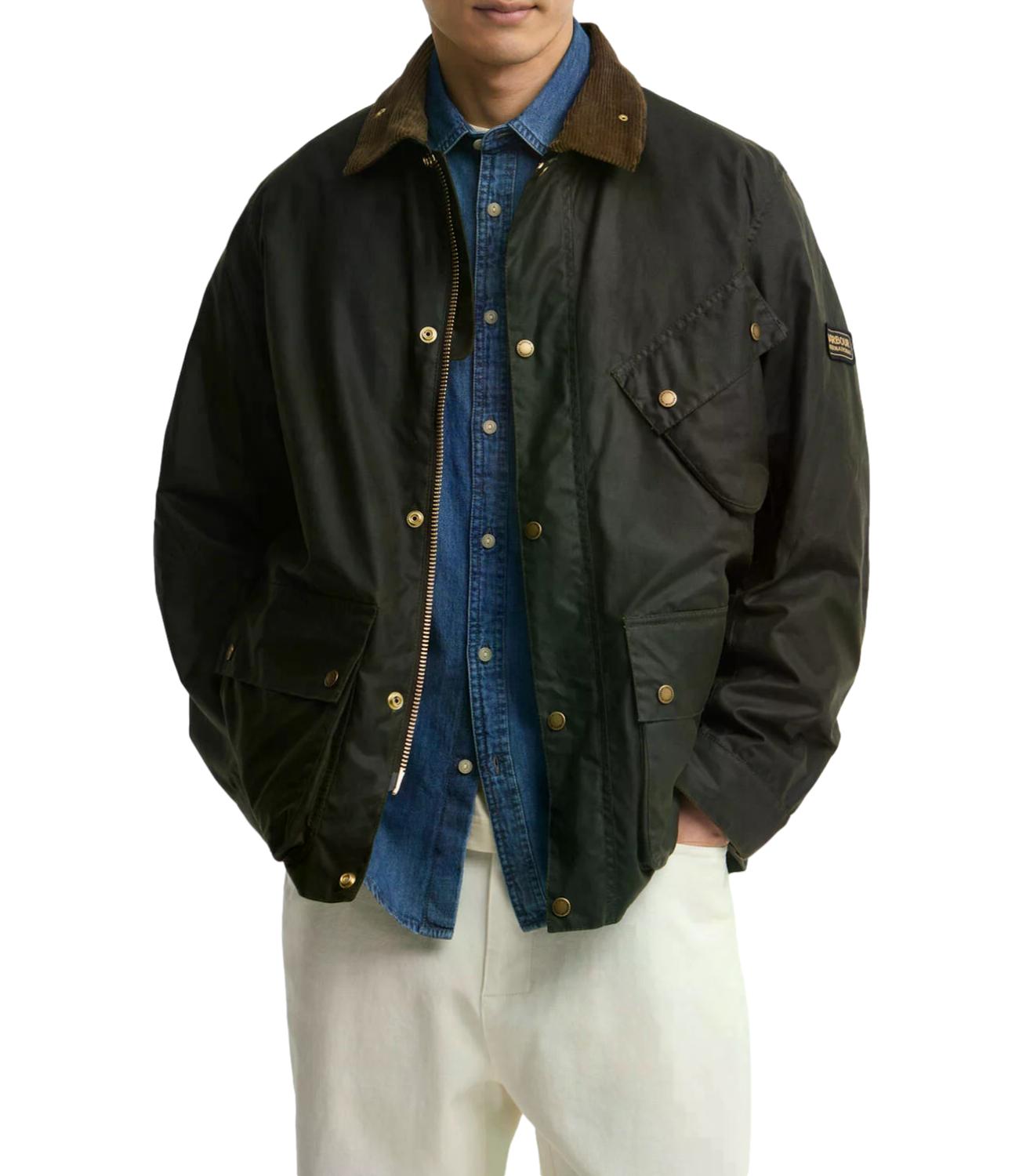 Barbour International Giacca da Uomo - Fern - 262mmwx2598