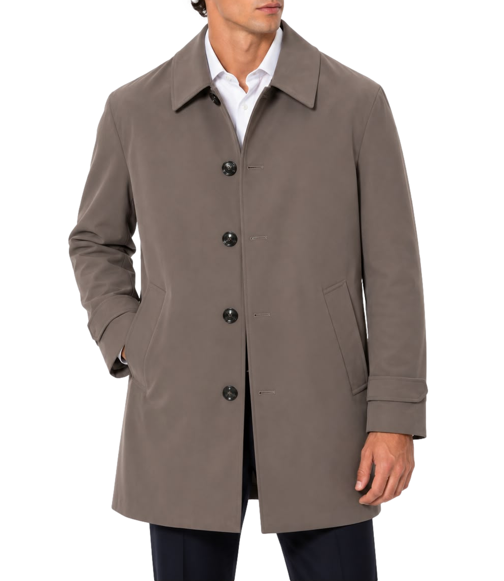Bharnaba Philosophy Cappotto da Uomo - Moro - Artemisia