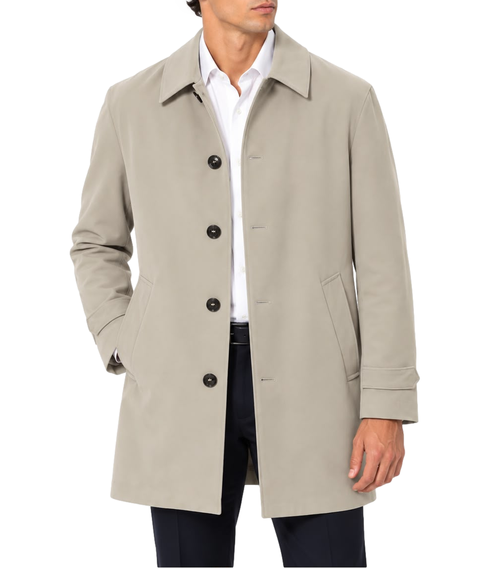 Bharnaba Philosophy Cappotto da Uomo - Safari - Artemisia