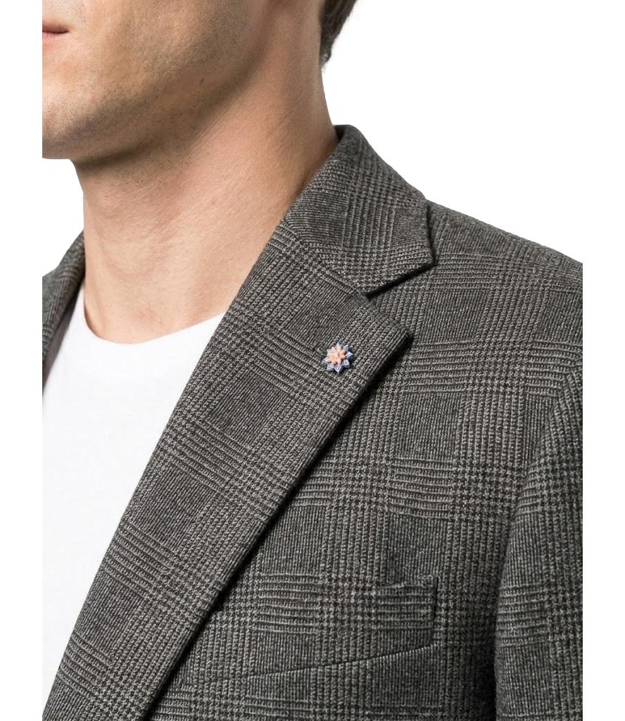 Bharnaba Philosophy Cappotto da Uomo - Blu - ProseccO-Mcp