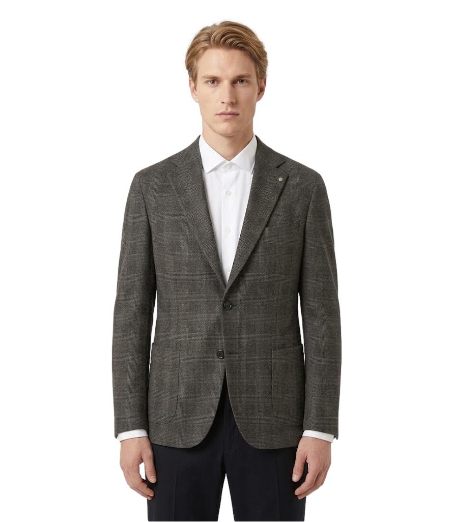 Bharnaba Philosophy Cappotto da Uomo - Blu - ProseccO-Mcp
