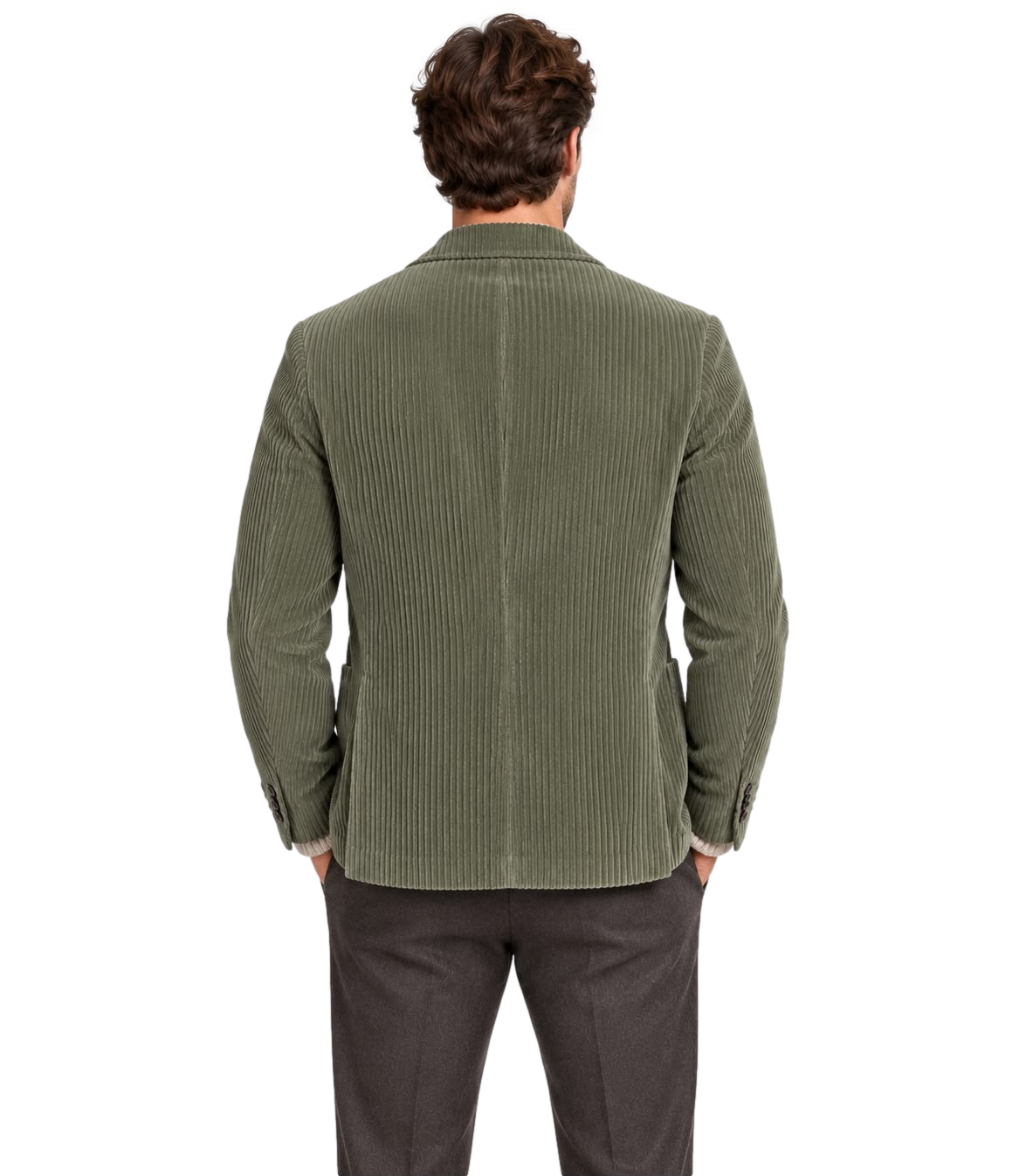 Bharnaba Philosophy Giacca da Uomo - Militare - Ripasso