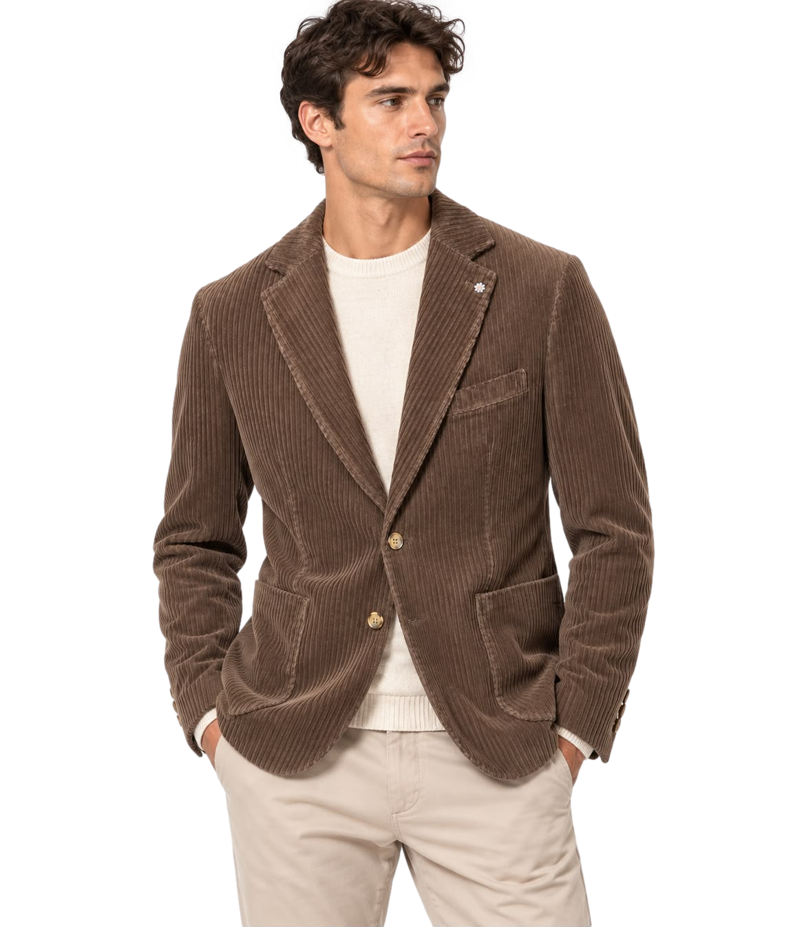Bharnaba Philosophy Giacca da Uomo - Moro - Ripasso