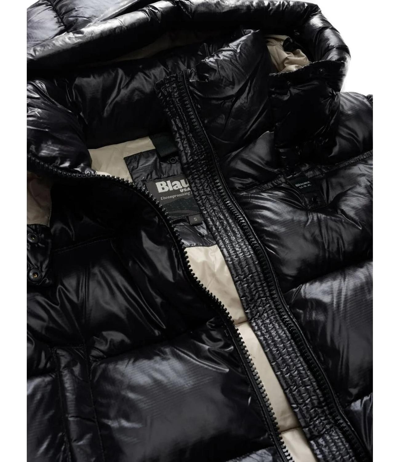 Blauer Giubbino da Donna - Nero Interno Beige 301 - 26wbldc02071006648