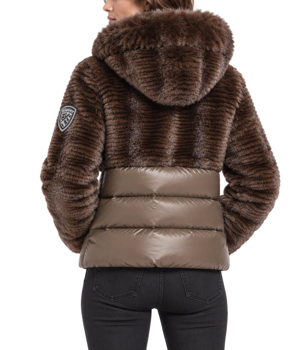 Blauer Giubbino da Donna - Brown 30b - 26wbldc02304007685