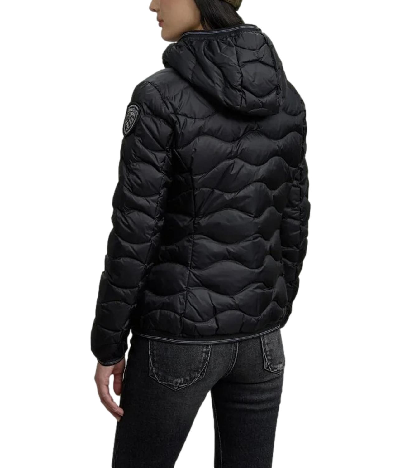 Blauer Giubbino da Donna - Nero Interno Beige 301 - 26wbldc03033006047