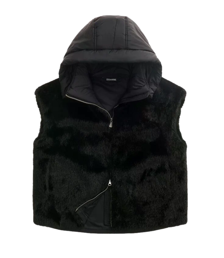 Blauer Giubbino da Donna - Nero - 26wbldc04339007702