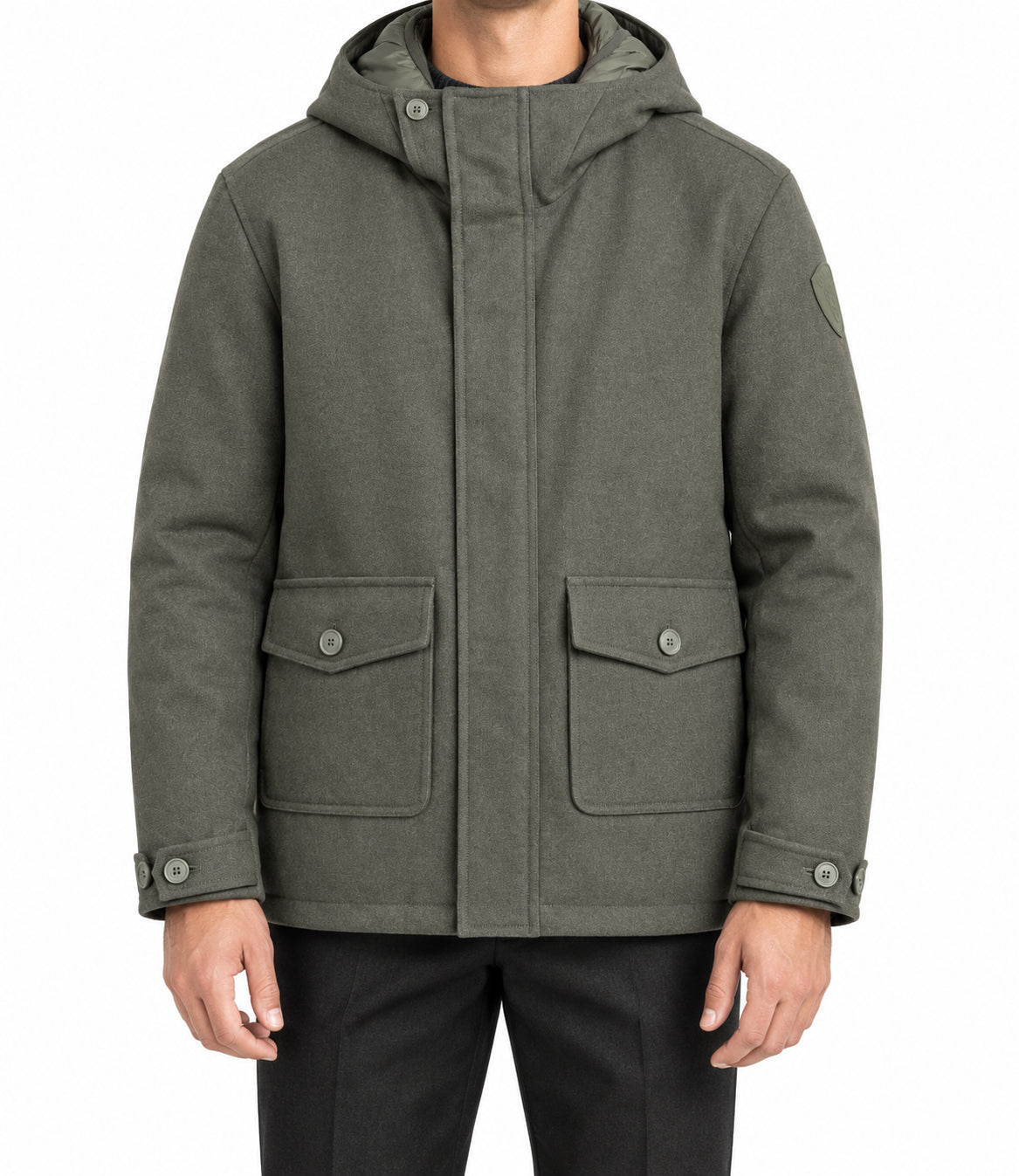 Blauer Giubbino da Uomo - Grigio Asfalto - 26wbluc02029007621