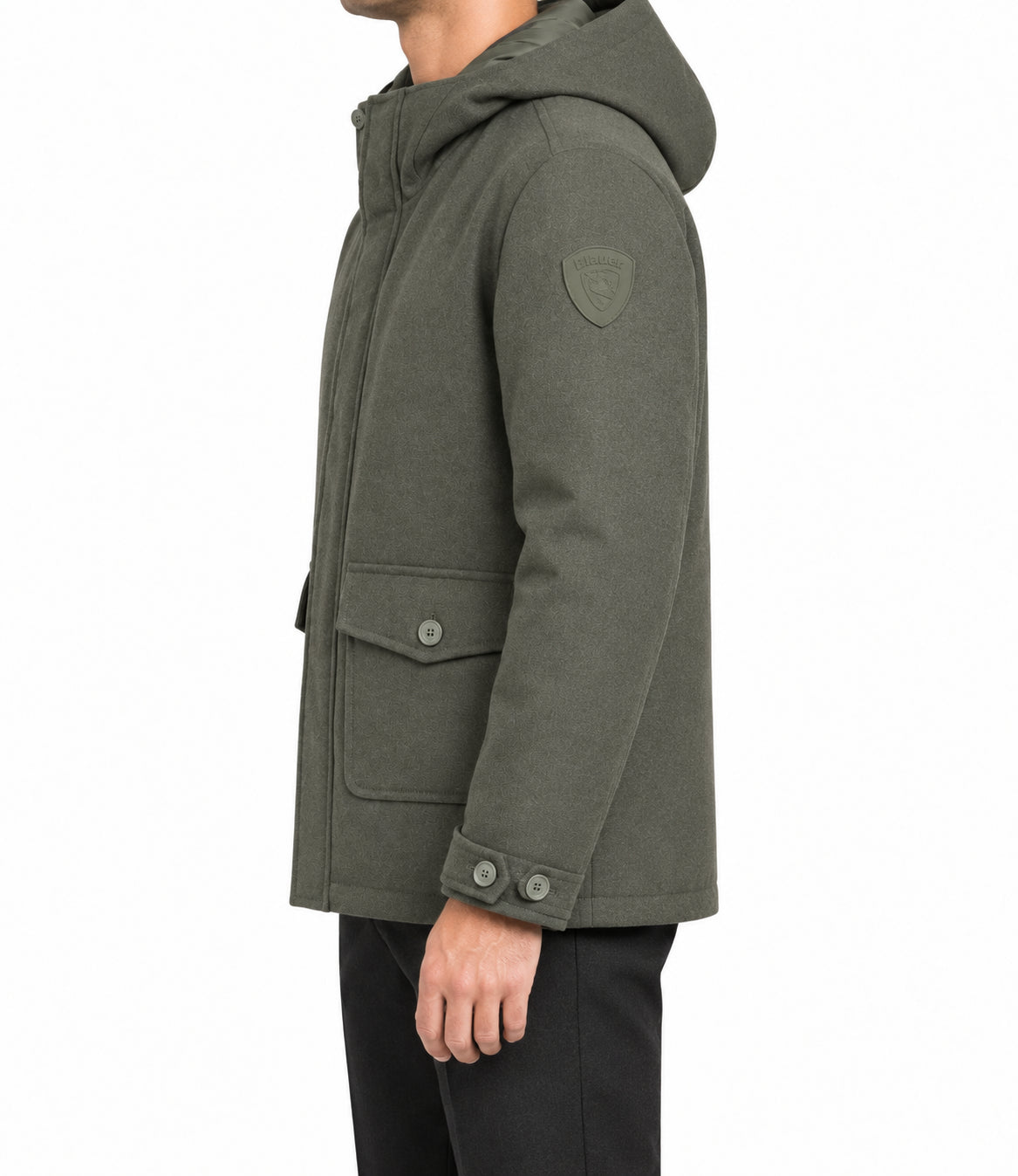 Blauer Giubbino da Uomo - Grigio Asfalto - 26wbluc02029007621