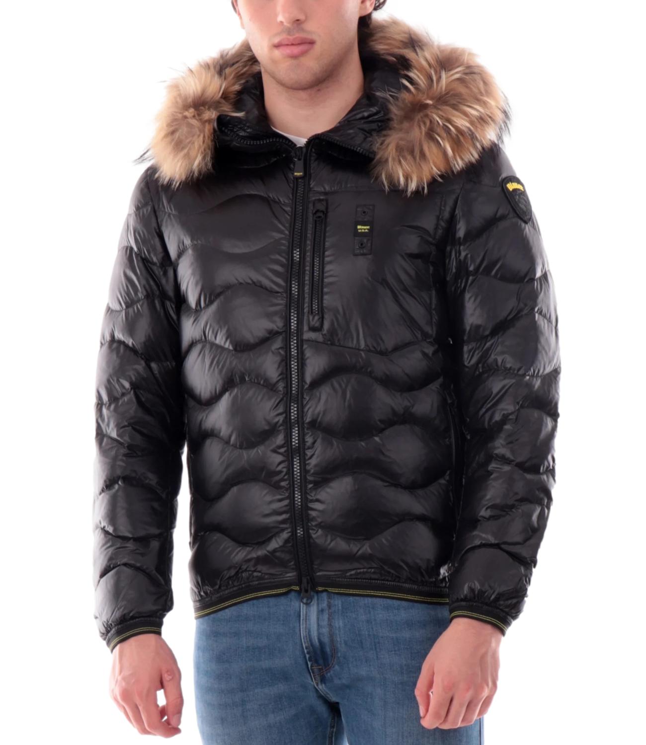 Blauer Giubbino da Uomo - Nero - 26wbluc03065006355
