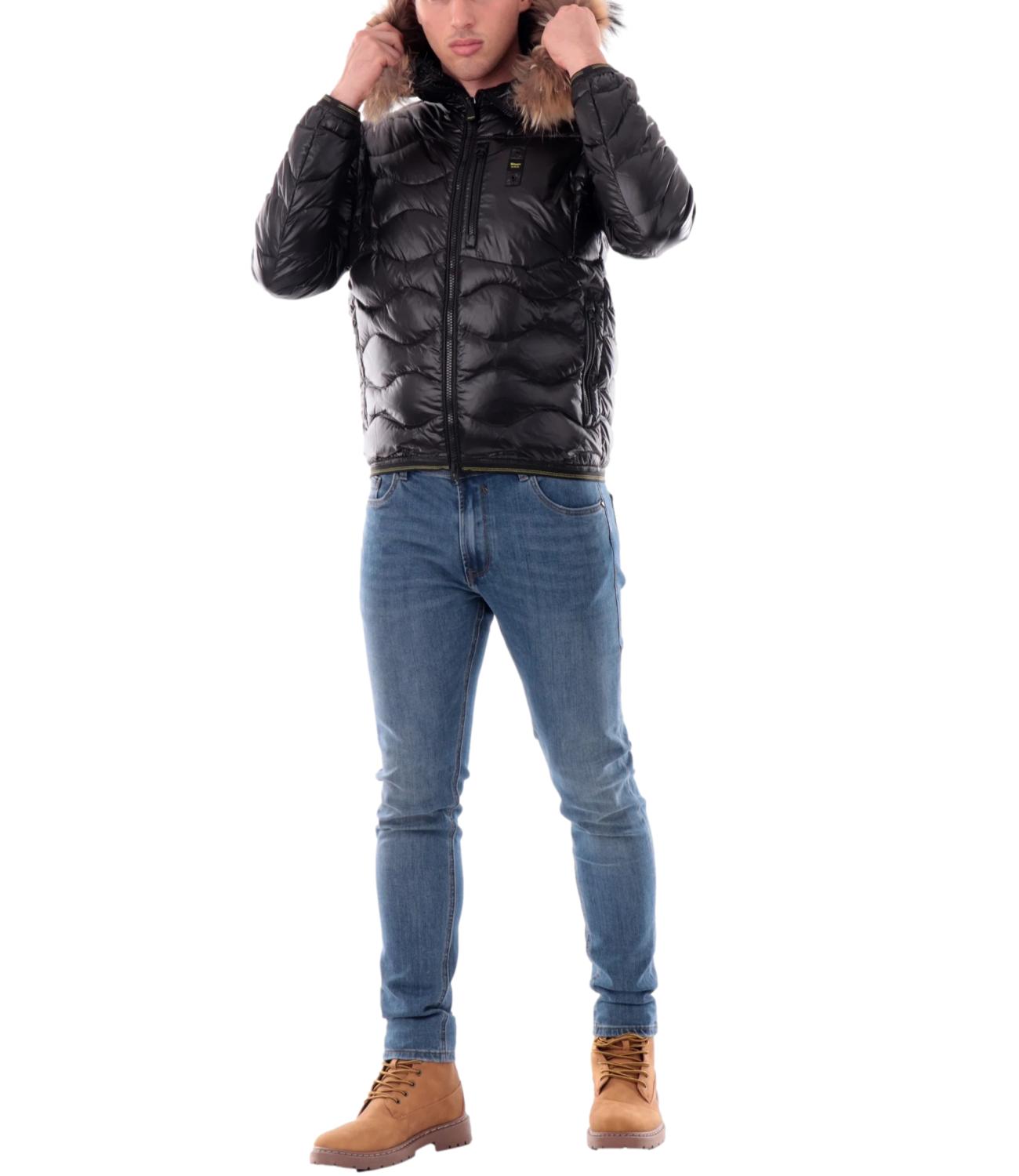 Blauer Giubbino da Uomo - Nero - 26wbluc03065006355