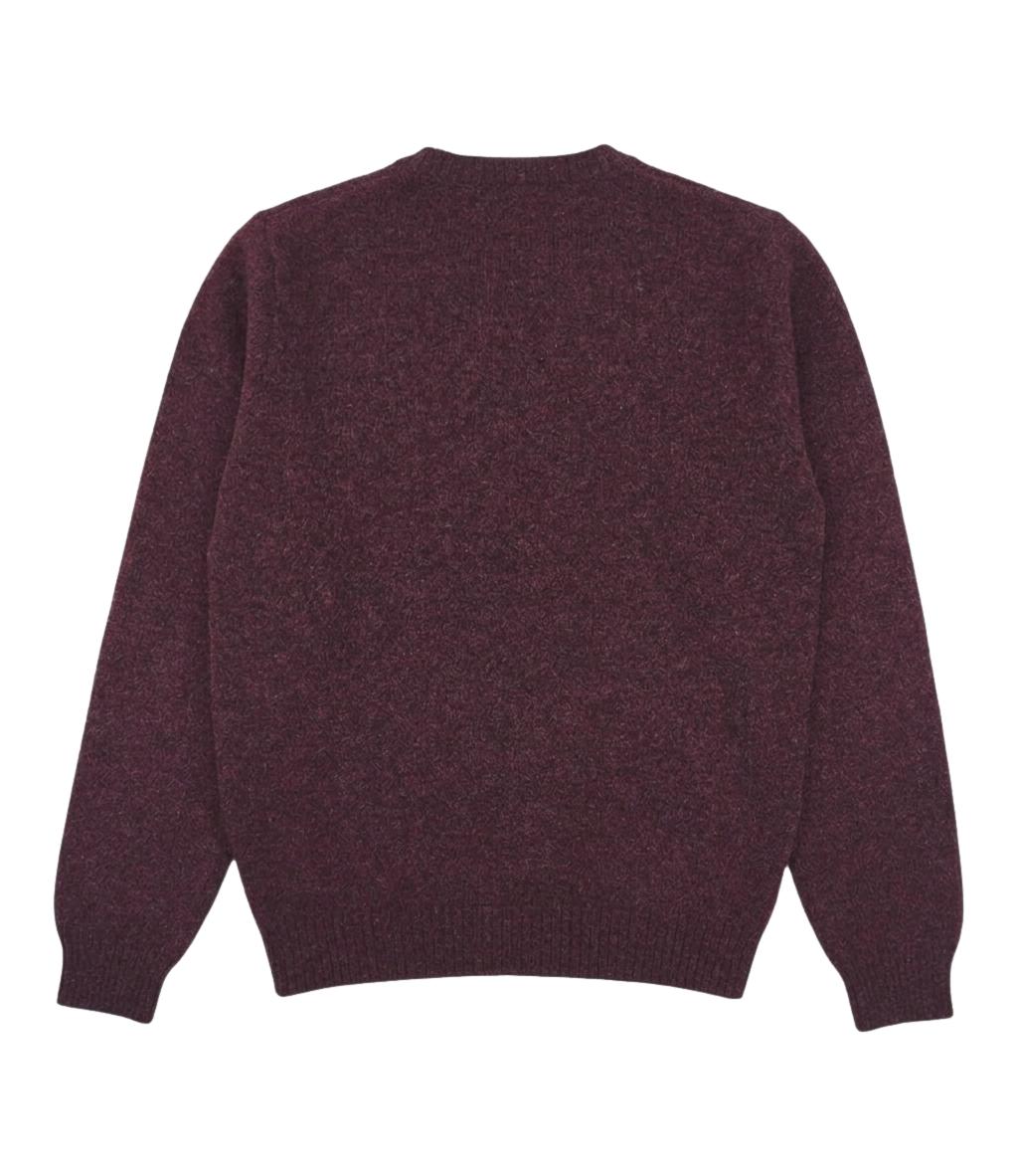 Bl'ker Pullover da Uomo - Bordeaux - Blkm W9001