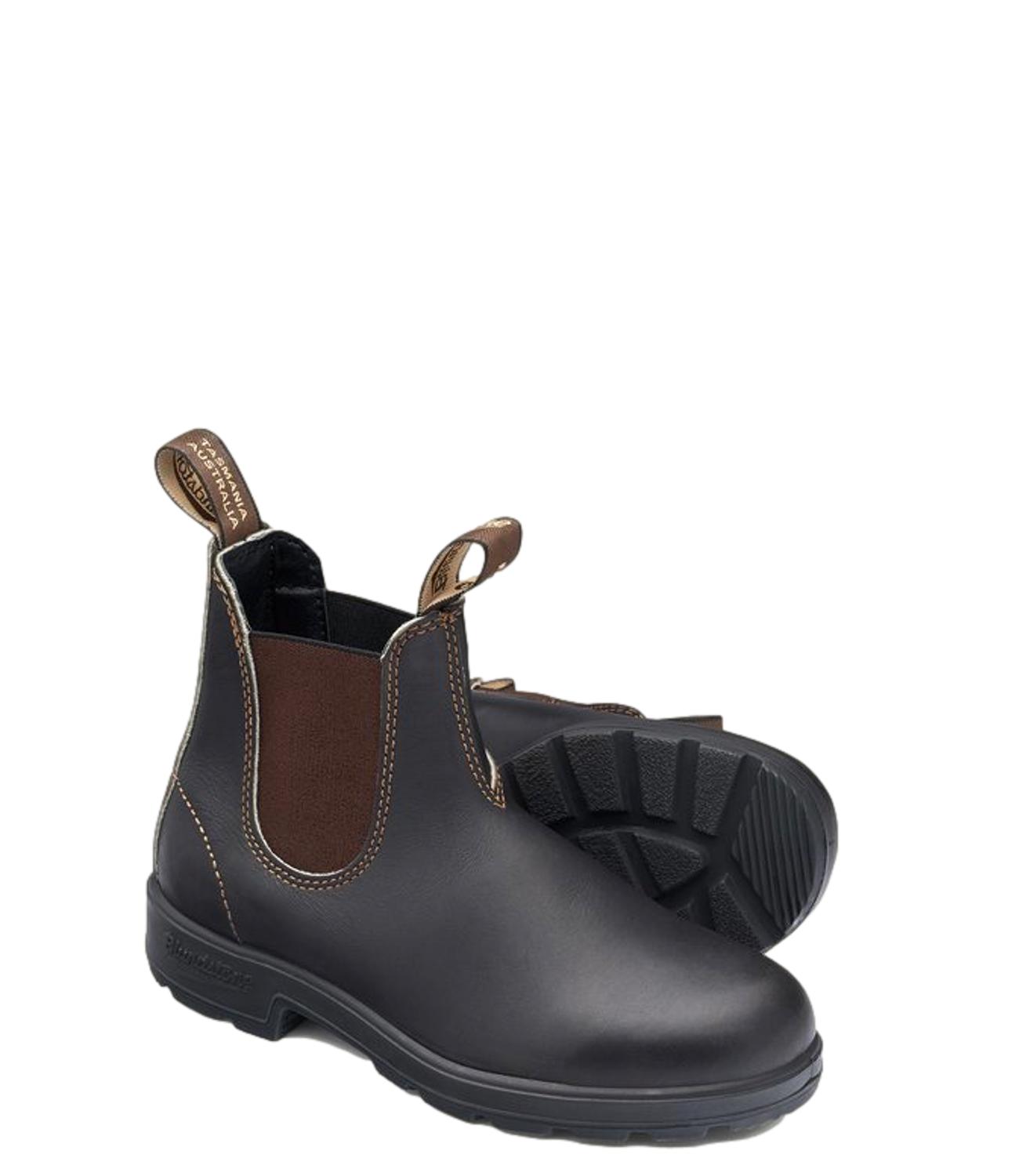 Blundstone Stivali da Unisex - Stout Brown Leather - 262m500