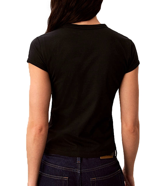 Calvin Klein T-Shirt da Donna - Black - Lv047h835g