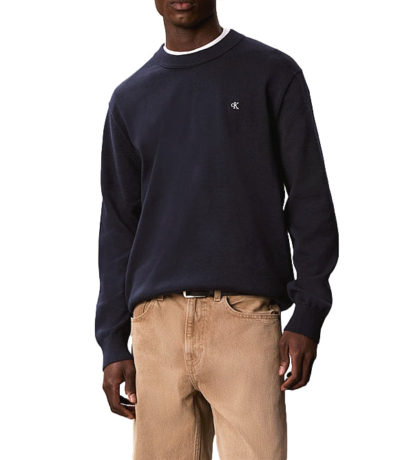 Calvin Klein Pullover da Uomo - Dark Sapphire - Lv04rh325g
