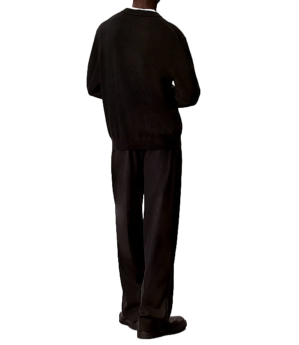 Calvin Klein Pullover da Uomo - Black - Lv04rh325g
