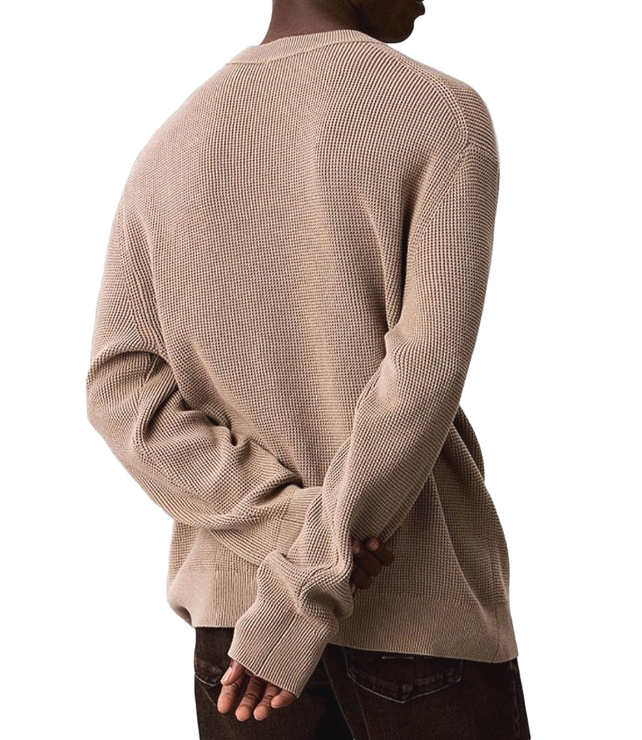Calvin Klein Pullover da Uomo - Roasted Cashew - Lv04rh326g