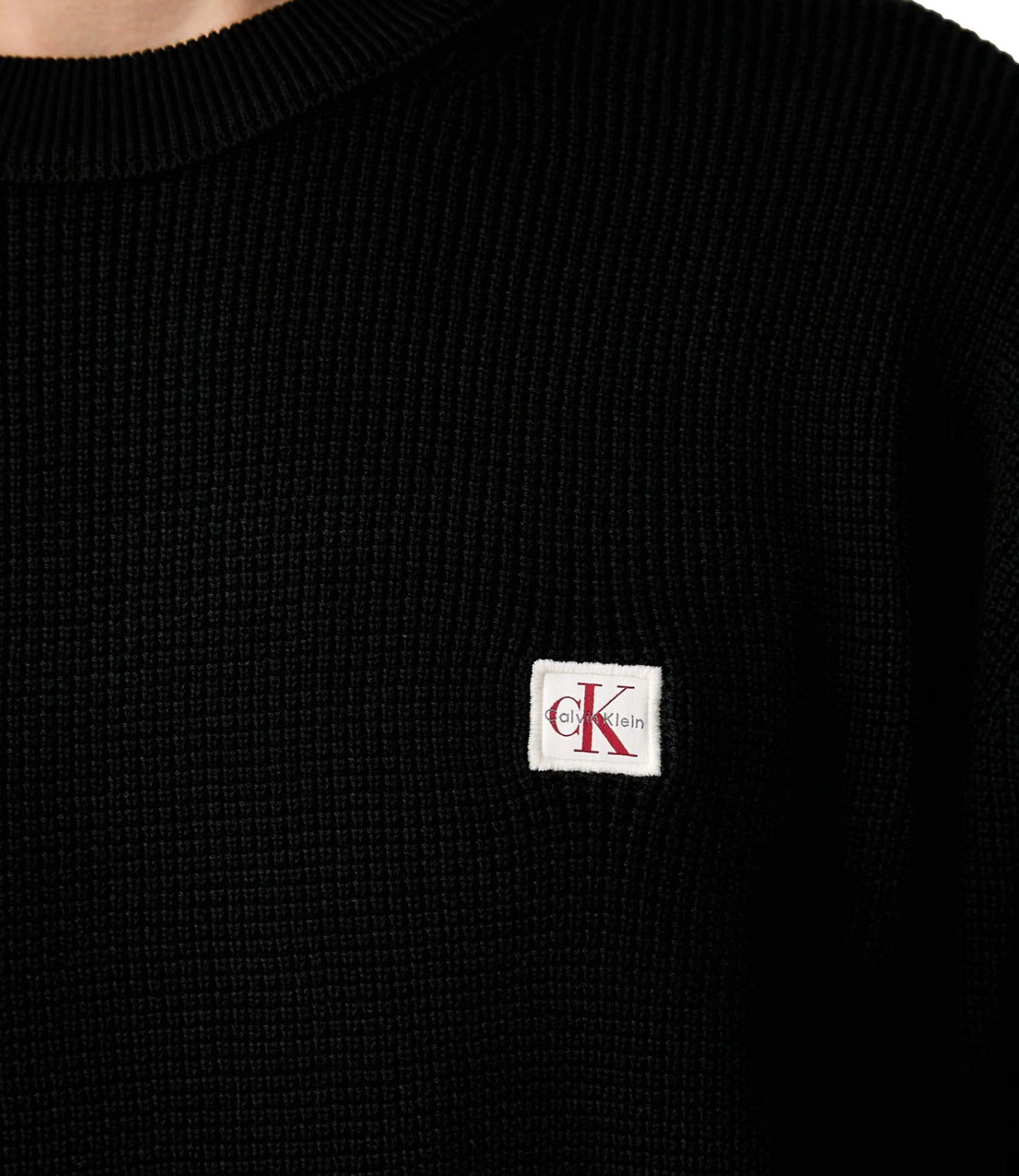 Calvin Klein Pullover da Uomo - Black - Lv04rh326g