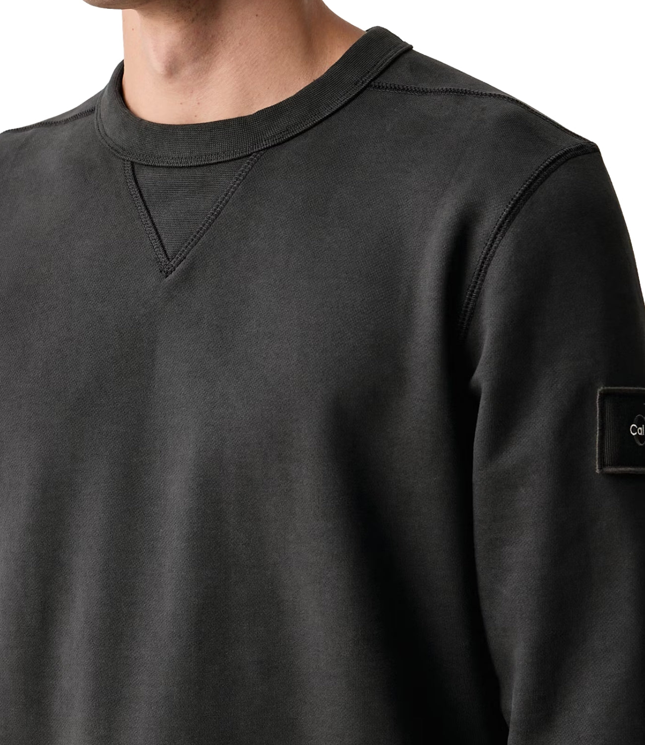 Calvin Klein Felpa da Uomo - Black - Lv04rj200g