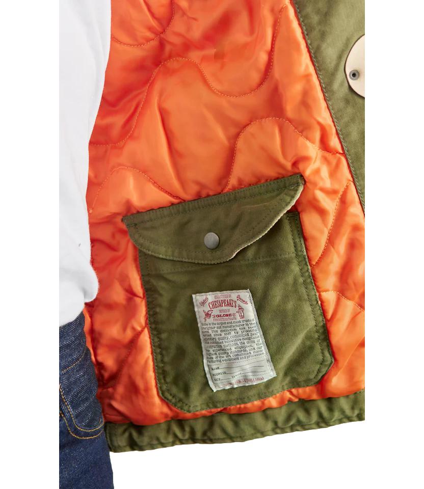 Chesapeake's Giacca da Uomo - Military Green - ChspK-414