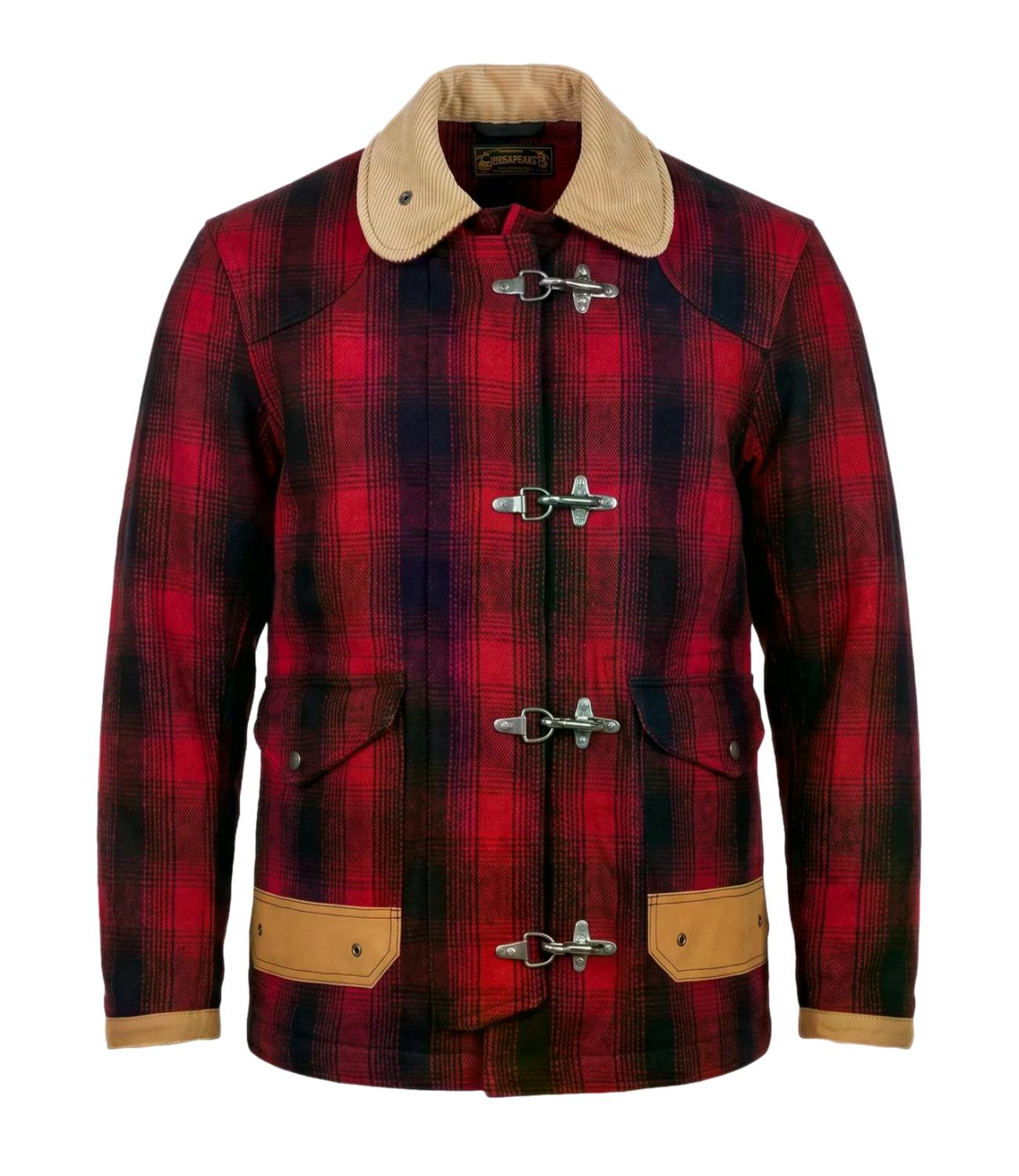Chesapeake's Giacca da Uomo - Rosso - Chspkai26