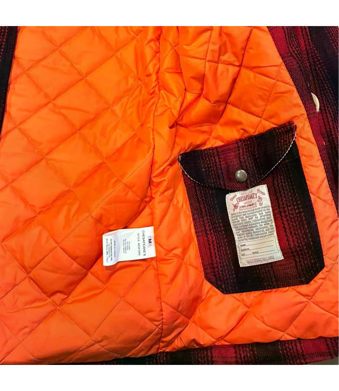 Chesapeake's Giacca da Uomo - Rosso - Chspkai26