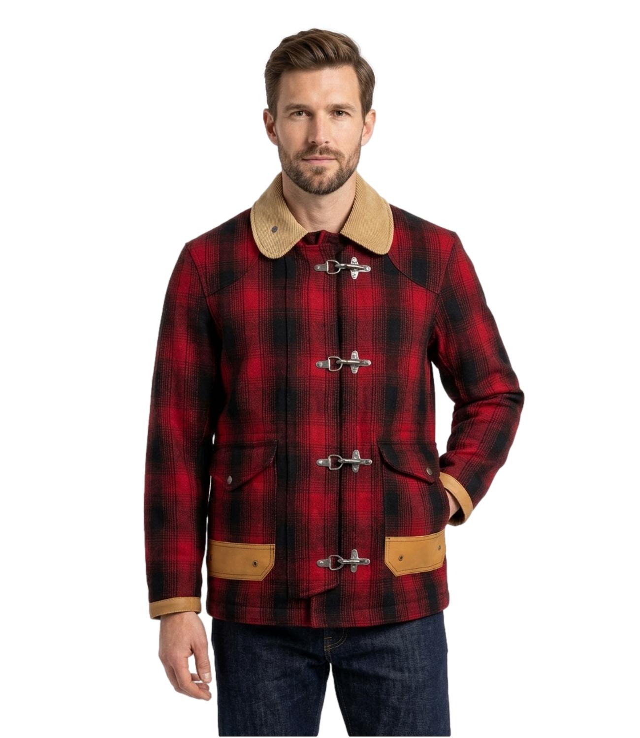 Chesapeake's Giacca da Uomo - Rosso - Chspkai26
