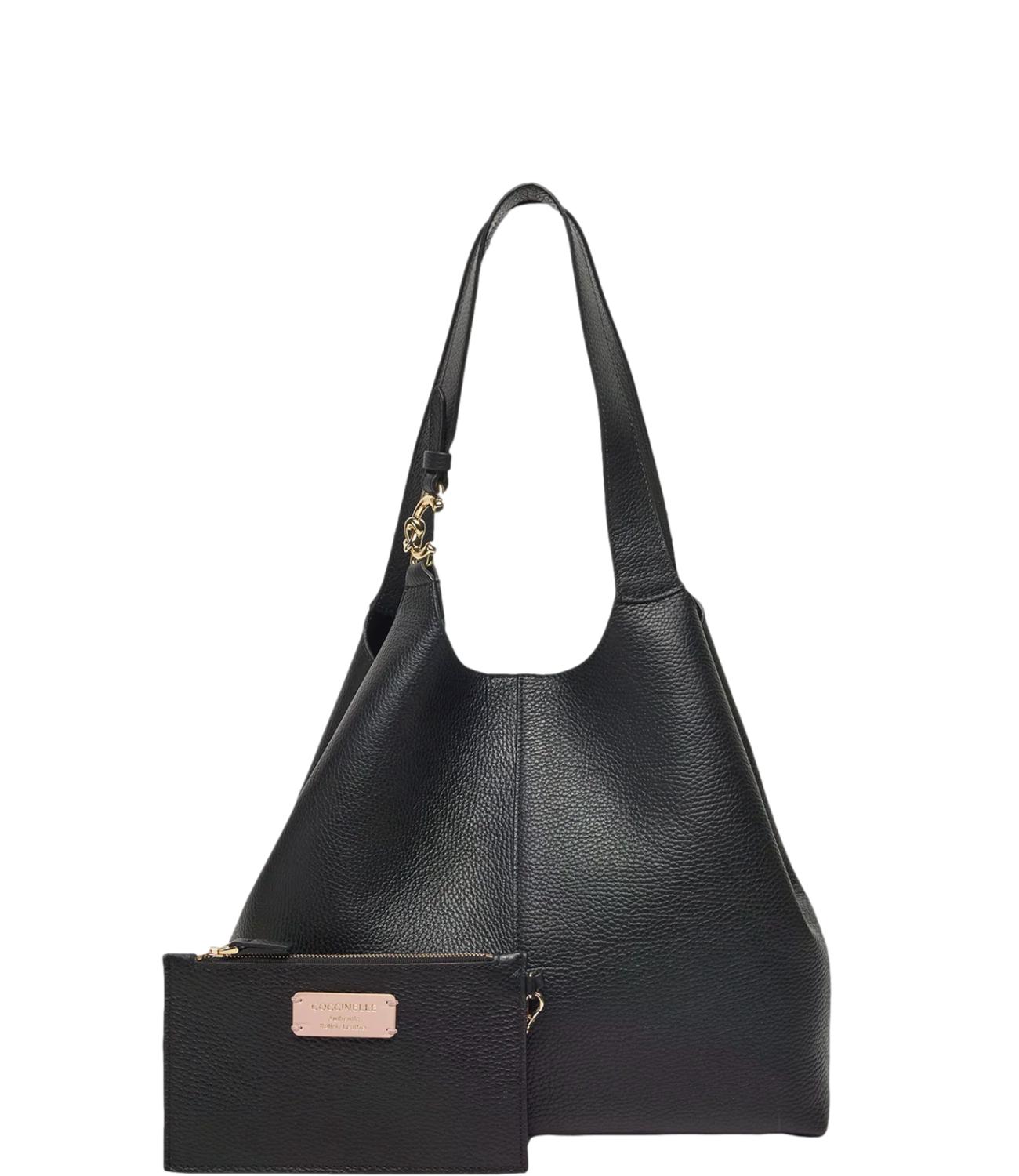 Coccinelle Borsa da Donna - Noir - E1 Sha 11 01 01
