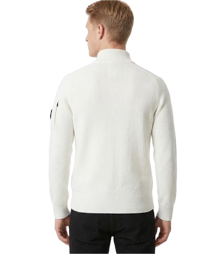 C.p. Company Polo da Uomo - Gauze White - 21cmkn087A-110149a