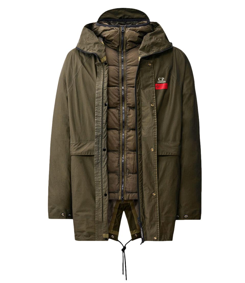 C.p. Company Giacca da Uomo - Ivy Green - 21cmow218A-110411g