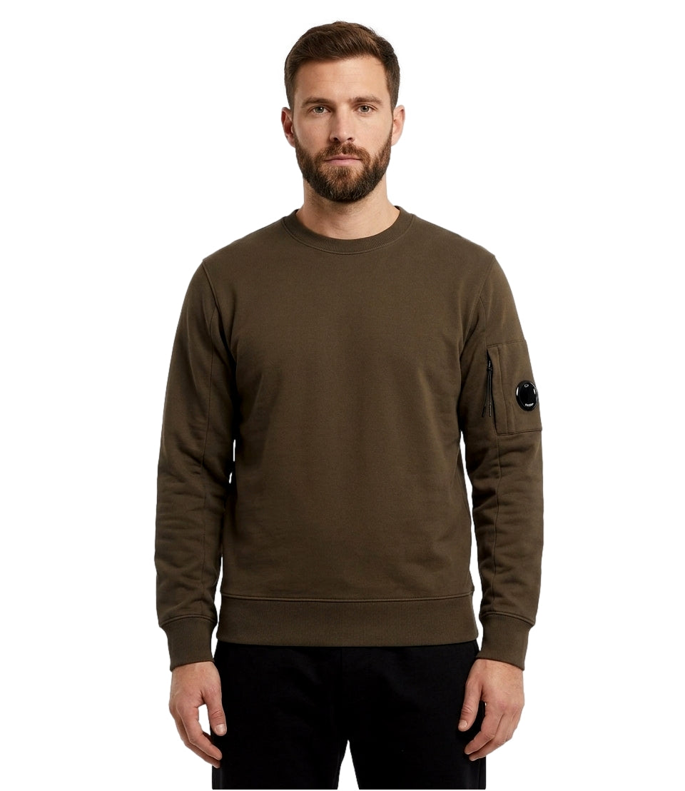 C.p. Company Felpa da Uomo - Ivy Green - 21cmss713a005086w