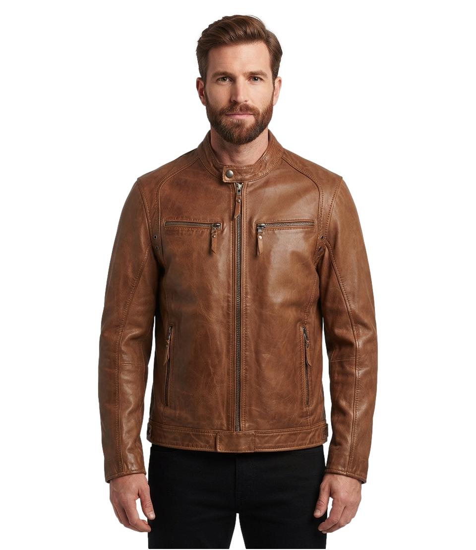 Daytona Giacca da Uomo - Cuoio - 100233