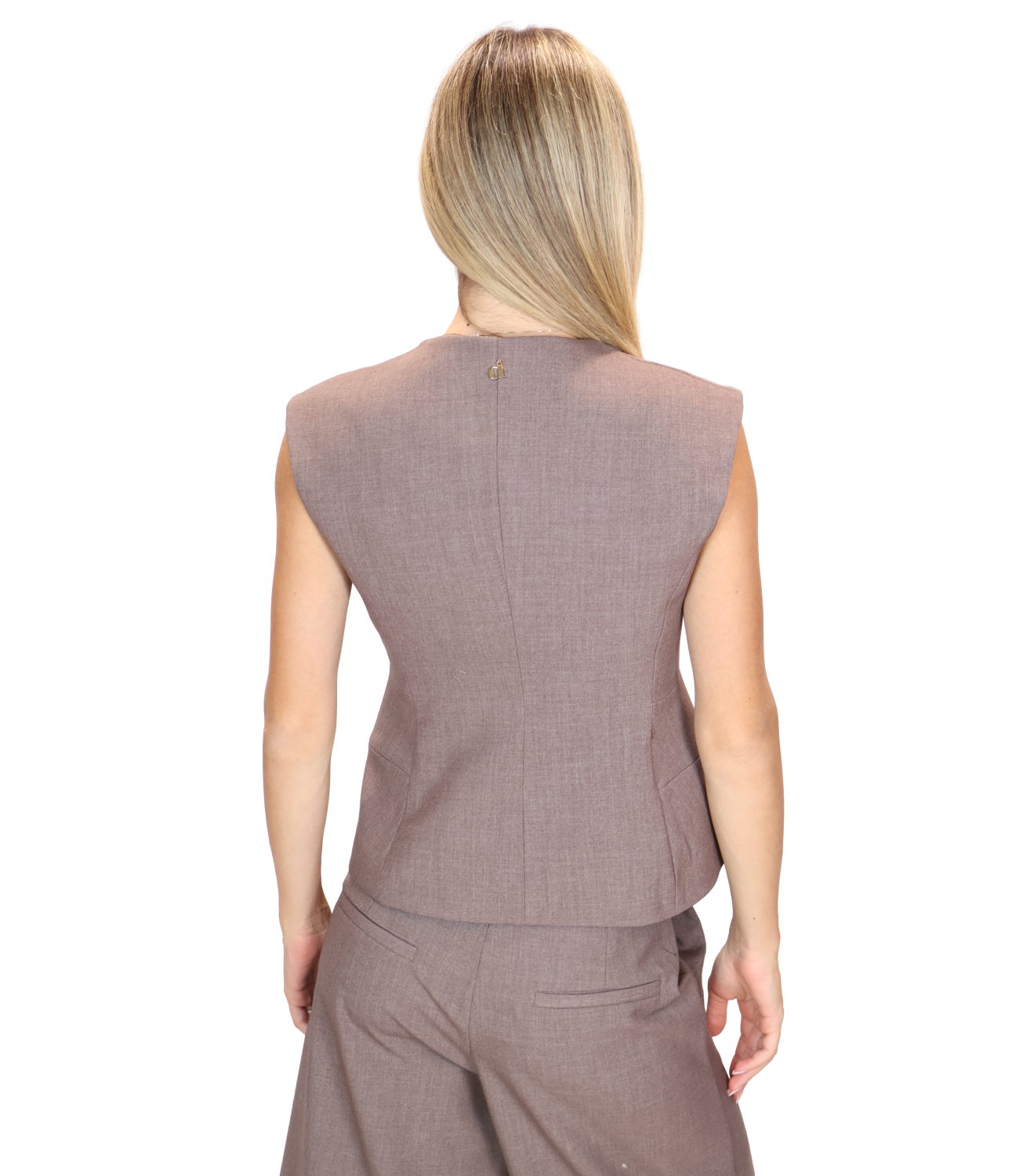 Dixie Gilet da Donna - Nocciola - Lal1yic