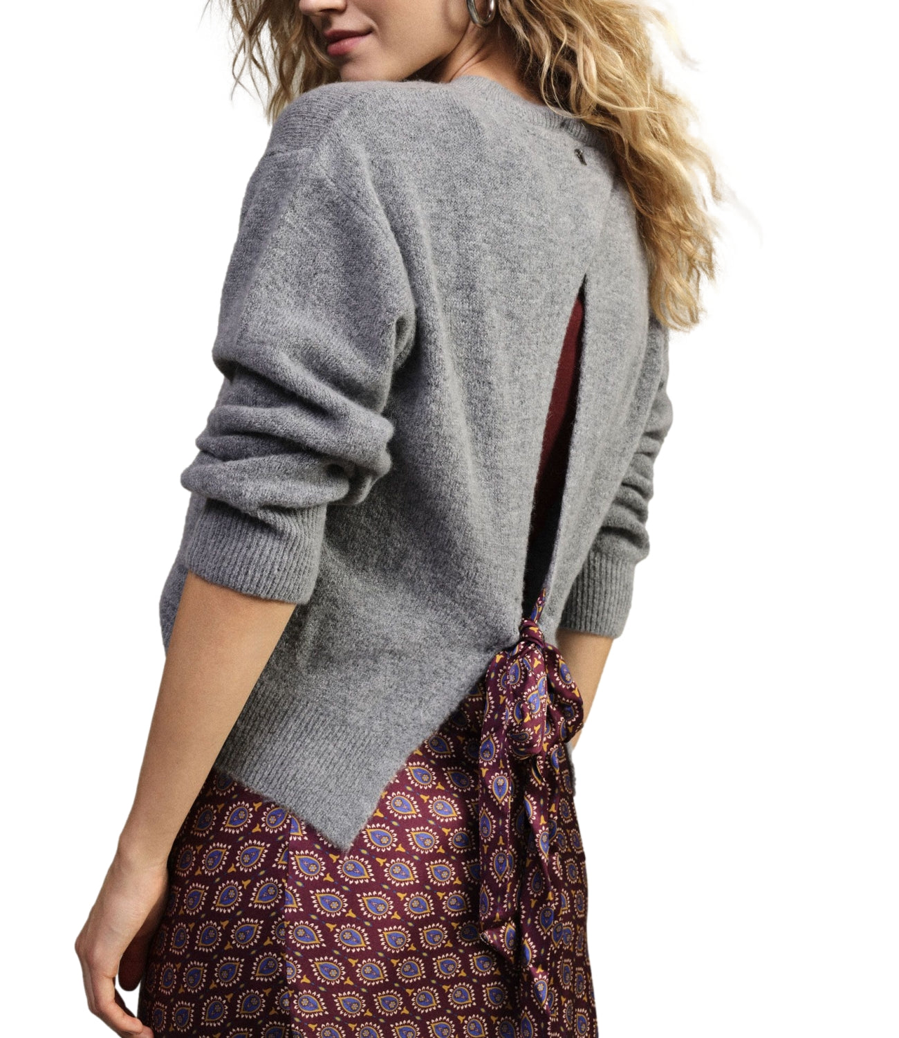 Dixie Maglia da Donna - Grigio - M277b031a