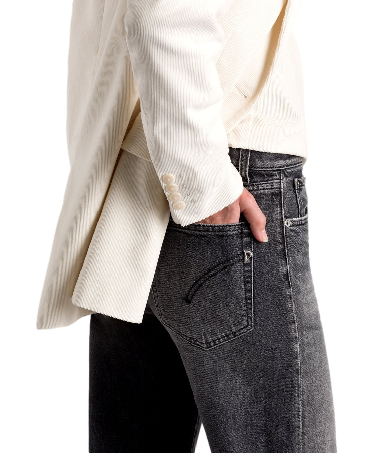 Dondup Jeans da Donna - Nero - Dp619dse377dmw5dd