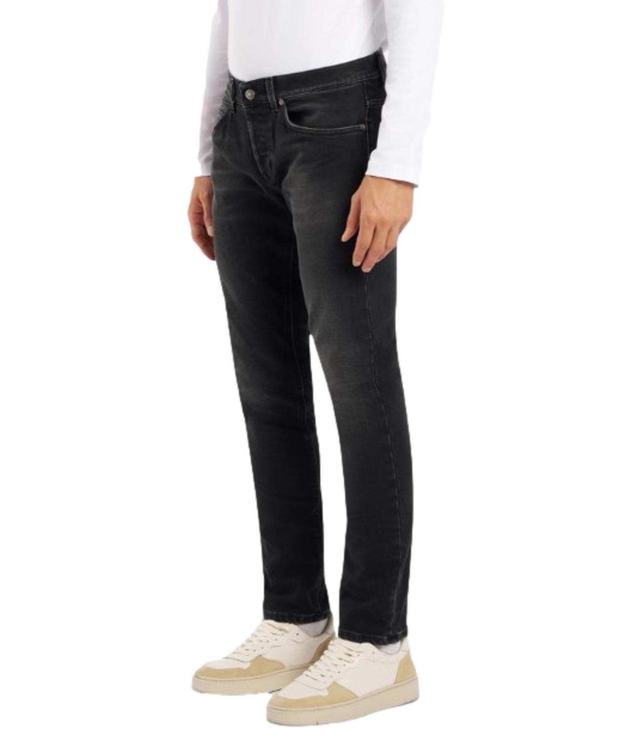 Dondup Jeans da Uomo - Nero - Up232dse377umw6du