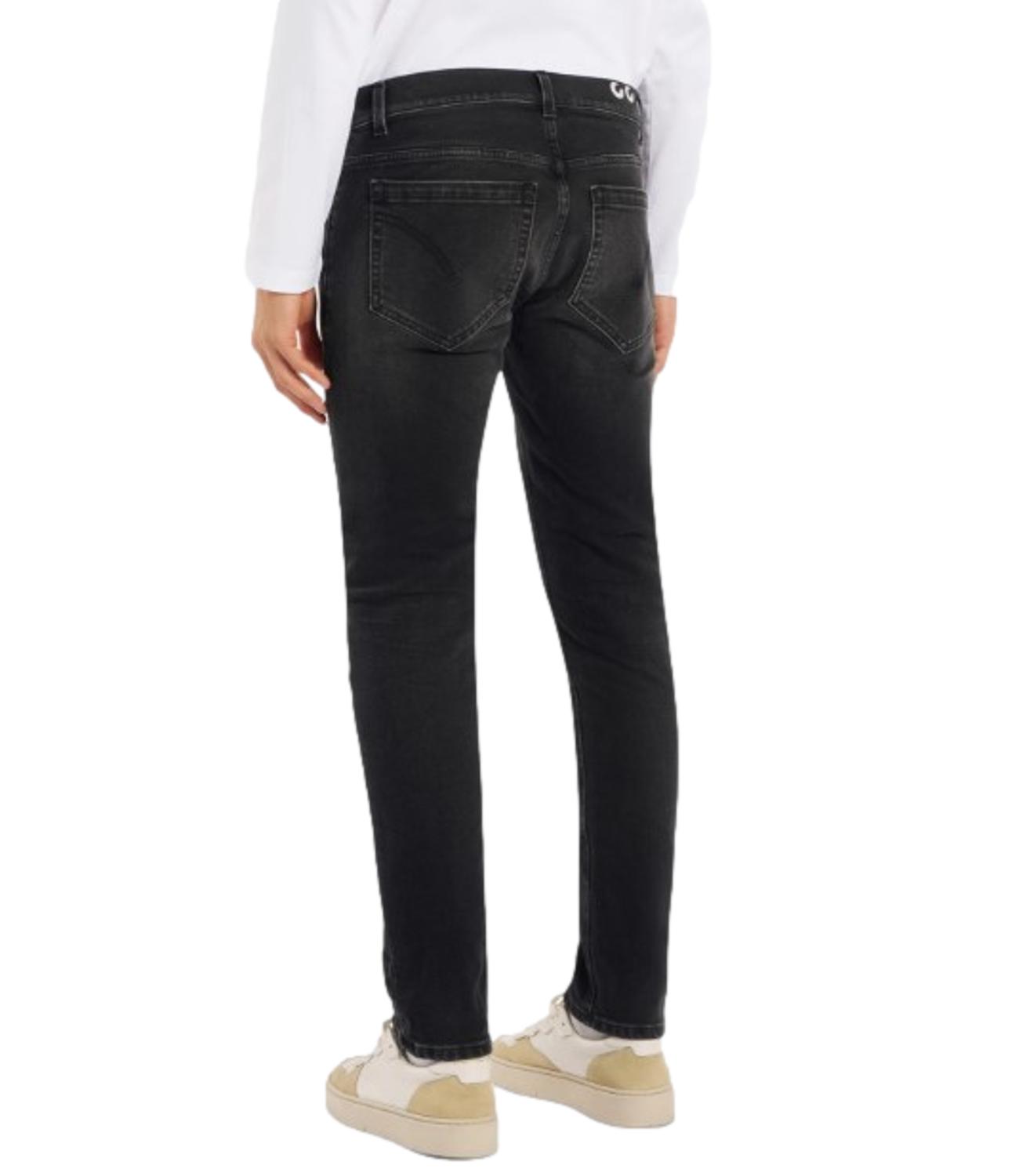 Dondup Jeans da Uomo - Nero - Up232dse377umw6du