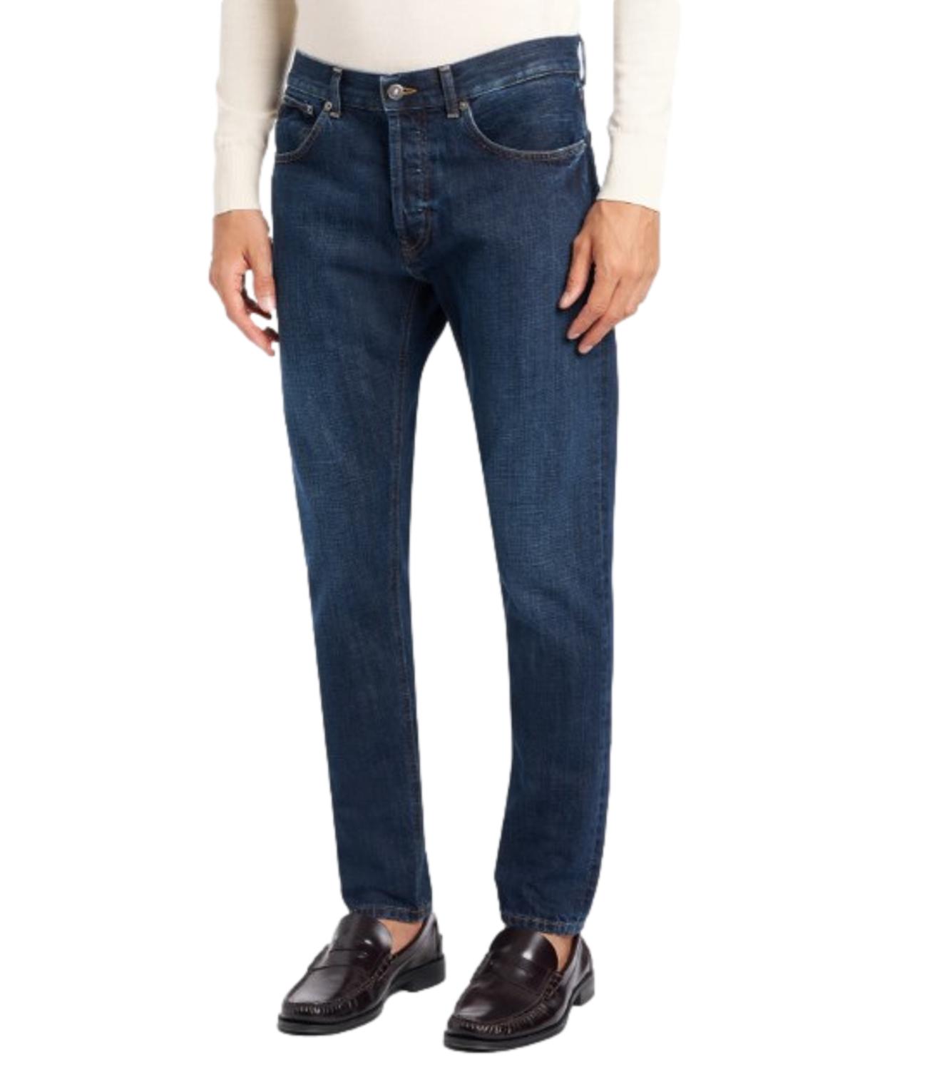 Dondup Jeans da Uomo - Blu - Up232dsk404uj57du