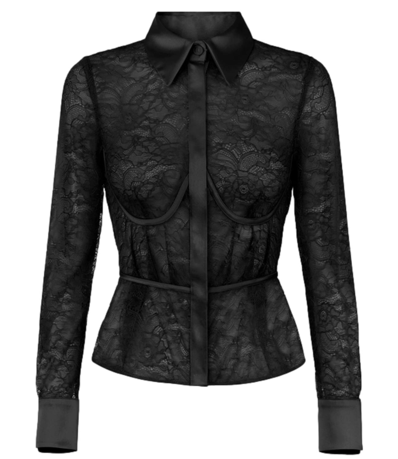 Elisabetta Franchi Camicia da Donna - Nero - Ca17966e2