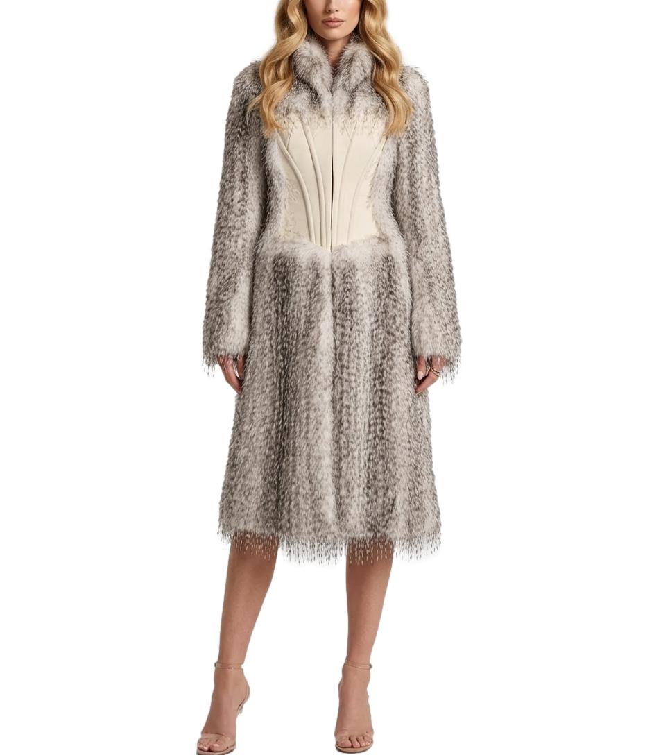 Elisabetta Franchi Cappotto da Donna - Burro - Cp05a67e2