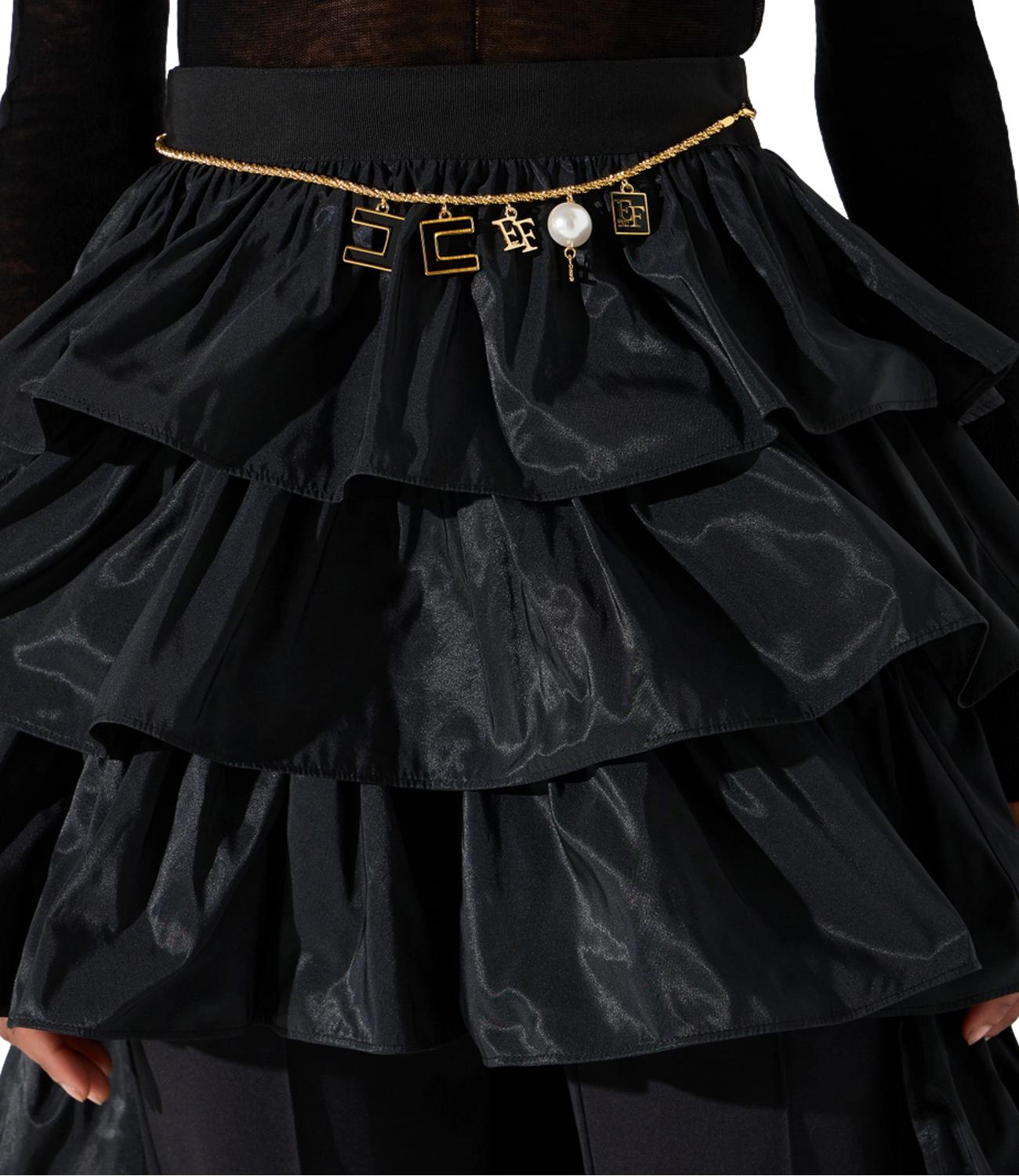 Elisabetta Franchi Gonna da Donna - Nero - Go23067e2