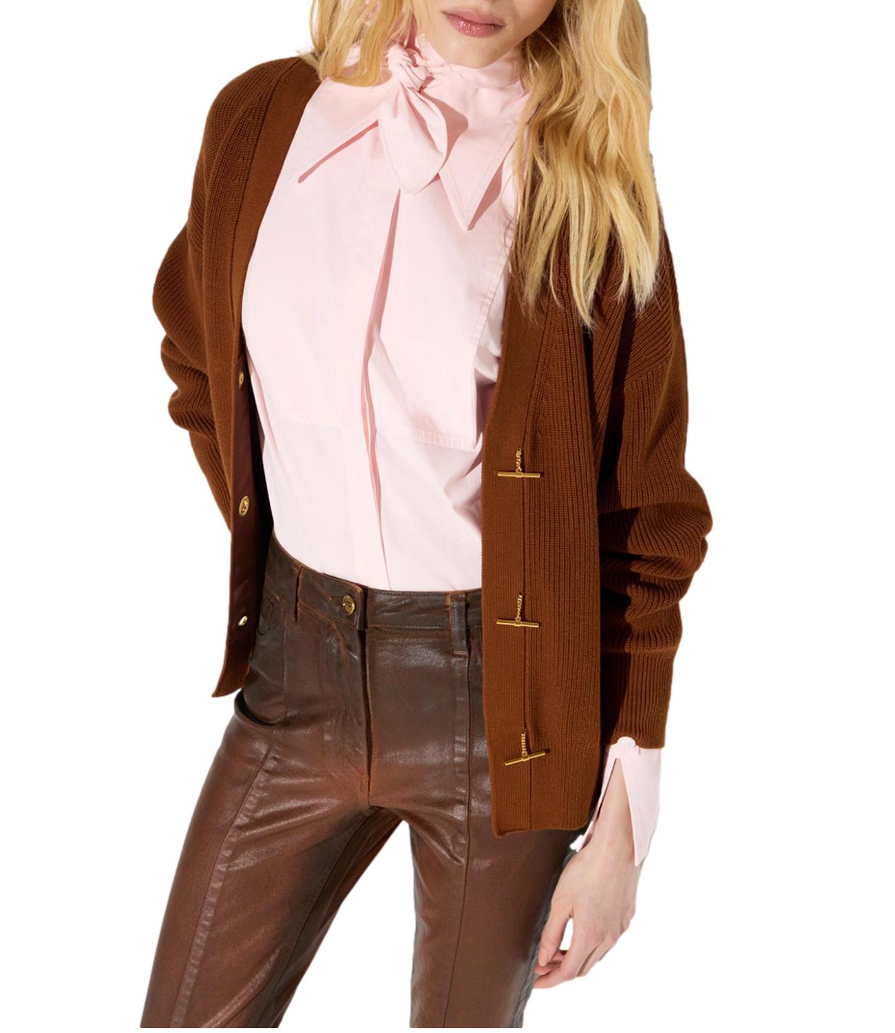 Elisabetta Franchi Maglia da Donna - Sigaro - Mk01s66e2