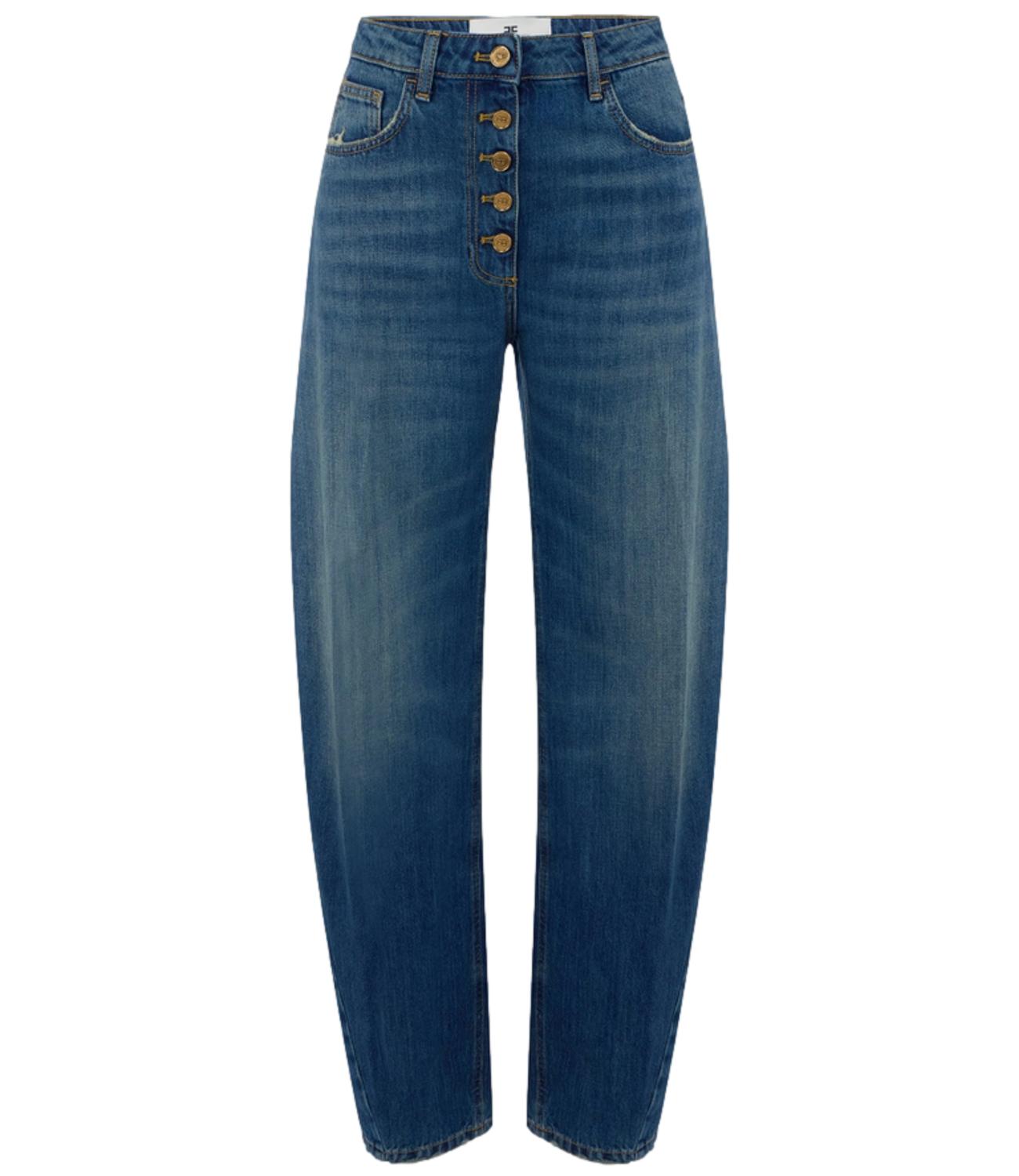 Elisabetta Franchi Jeans da Donna - Blue Vintage - Pj10d66e2